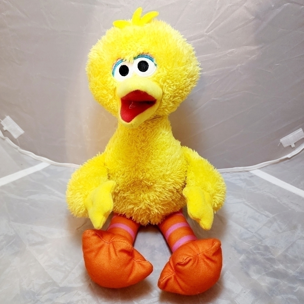 Kohl's Cares 2017 Big Bird Plush Stuffed Animal 14" Yellow Sesame Street Retro